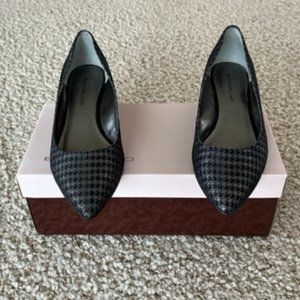Bandolino Women's Boyara Pewter Dress Wedges